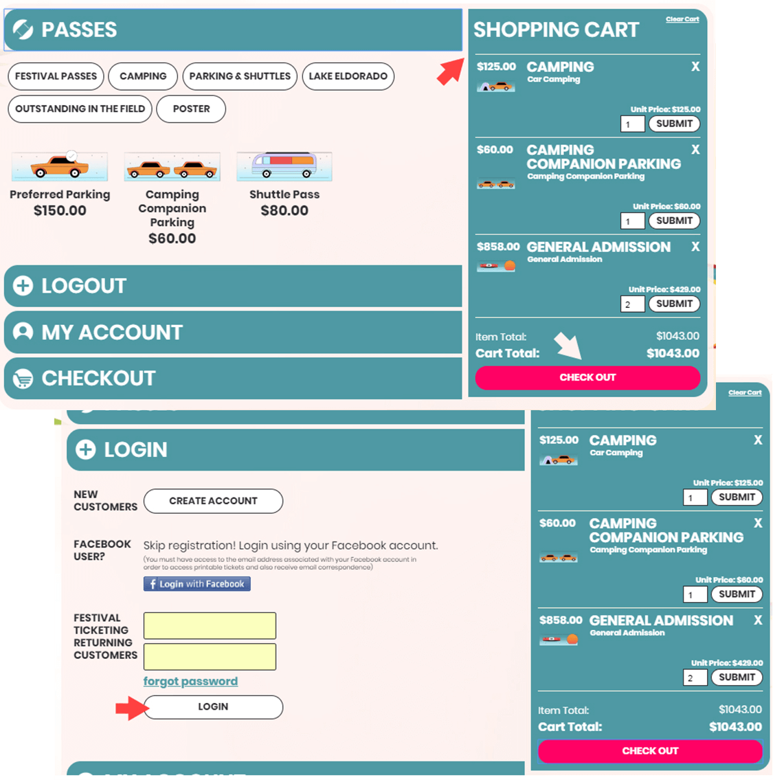 Coachella Account Login