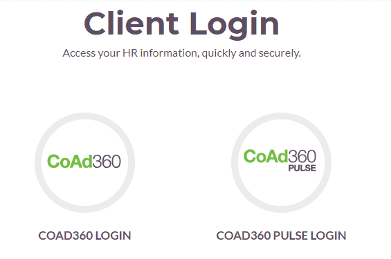 Coadvantage 360 Employee Login