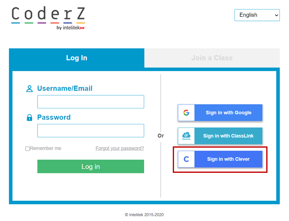 Coderz Login