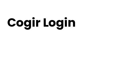 Cogir Login