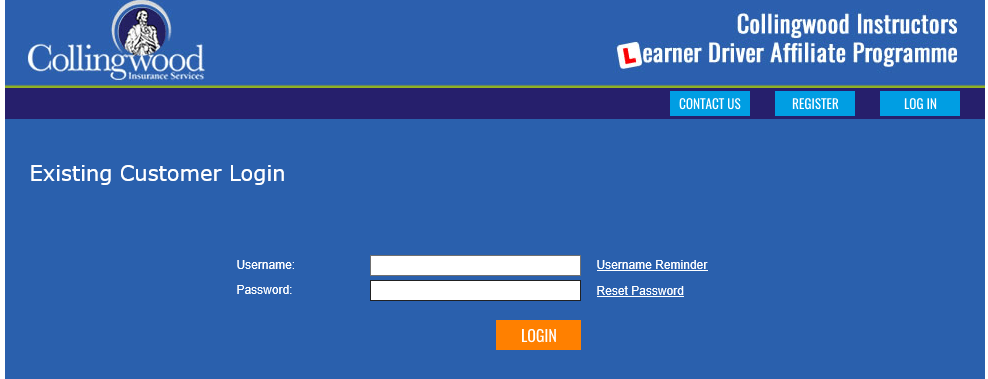 Collingwood Learner Insurance Login