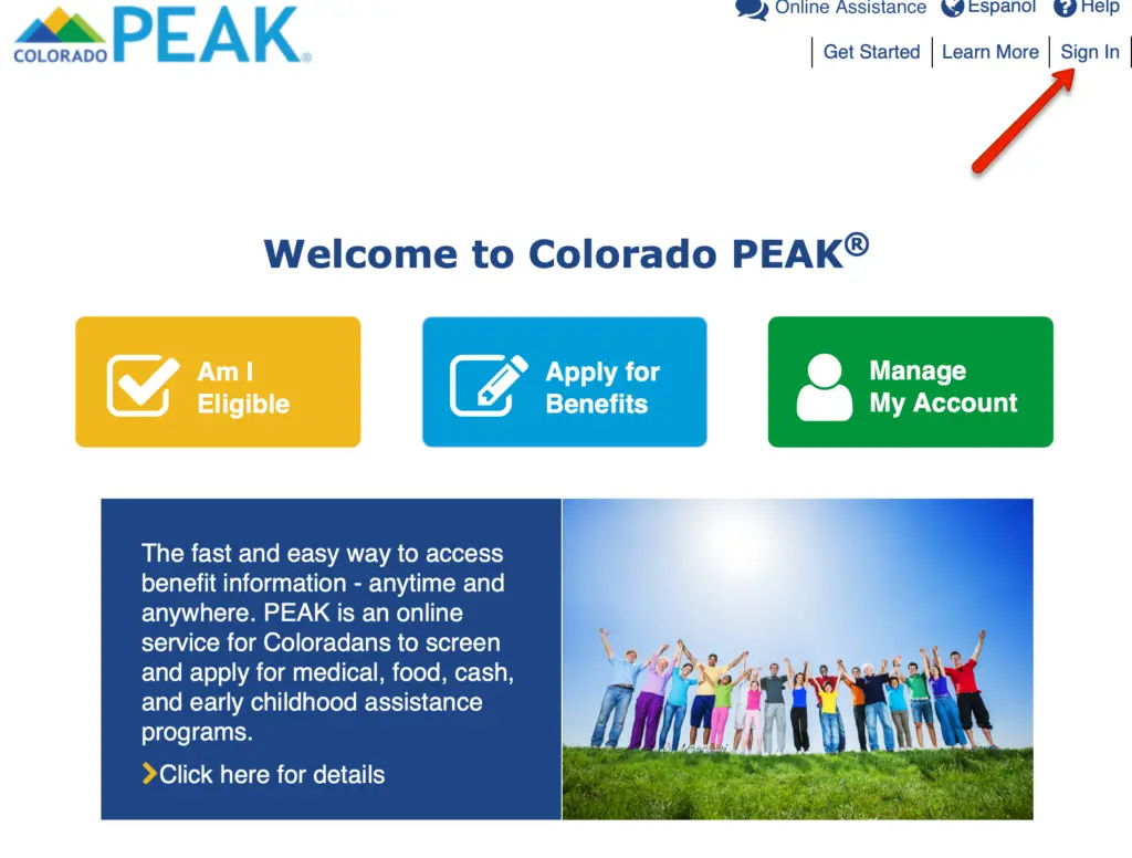 Colorado Peak Account Login