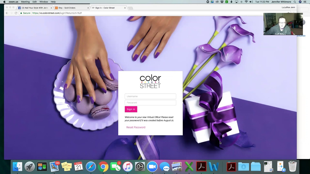 Colorstreet Com Login