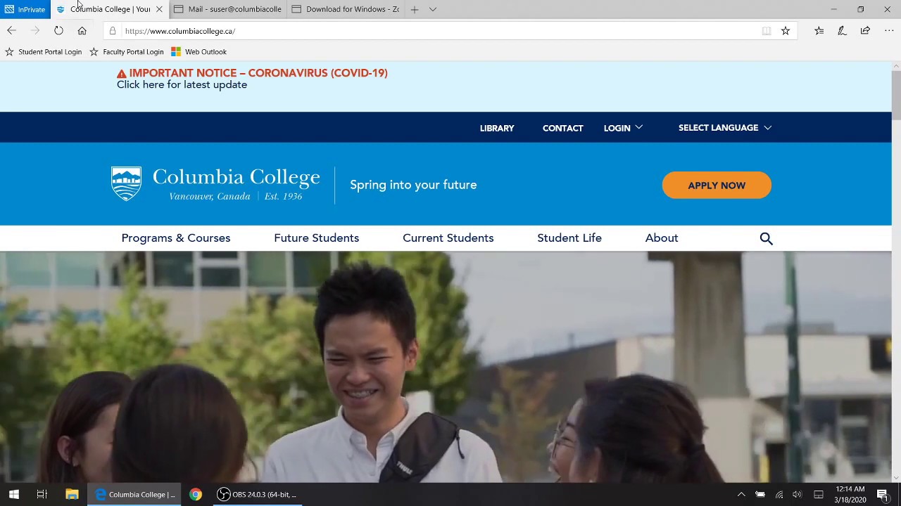 Columbia College Student Portal Login