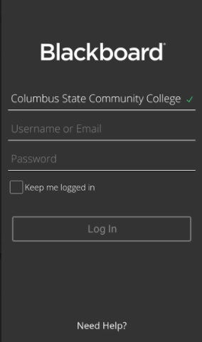 Columbus State Blackboard Login