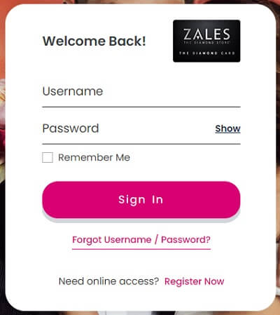 Comenity Zales Outlet Login