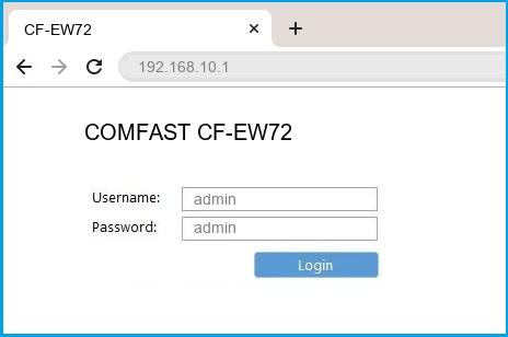 Comfast Login