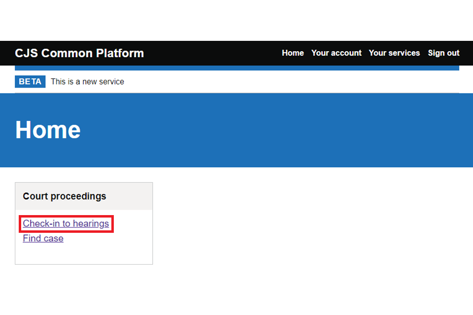 Common Platform Login