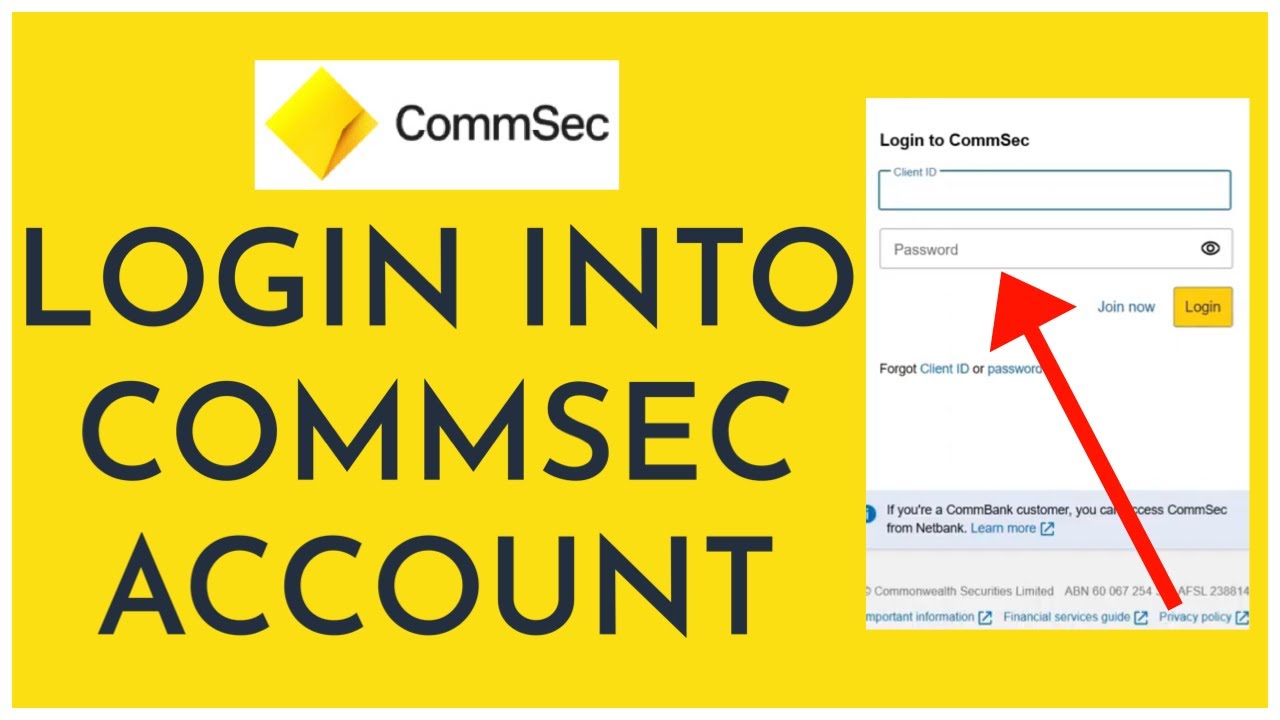 Commsec Login