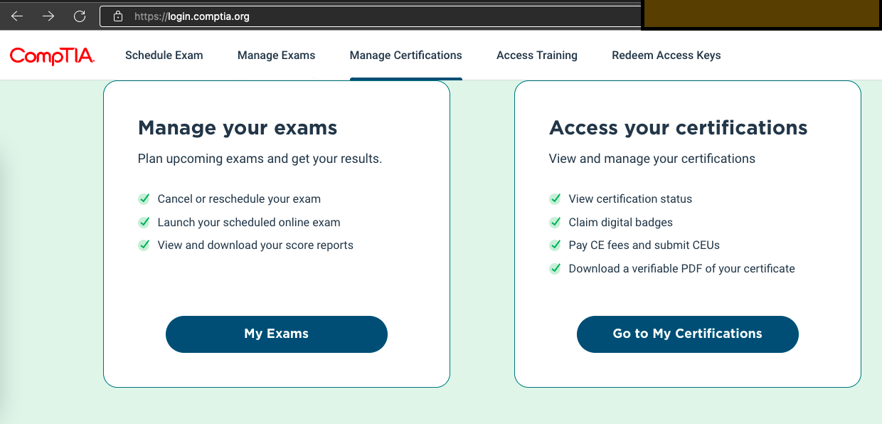 Comptia.Org Login