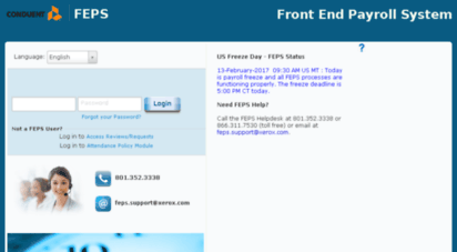 Conduent Feps Login