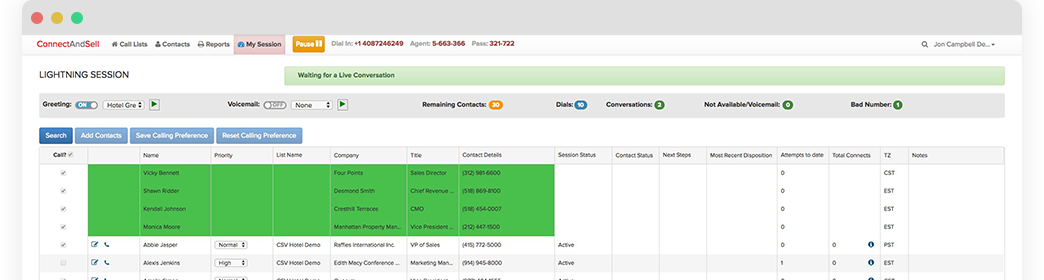 Connect And Sell Login