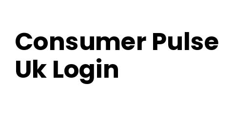 Consumer Pulse Uk Login