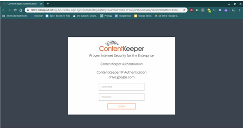 Content Keeper Login