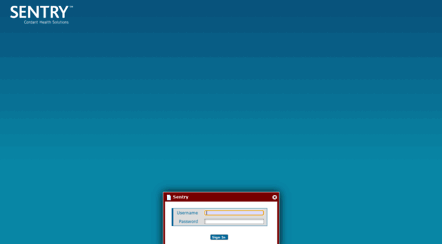 Cordant Sentry Login