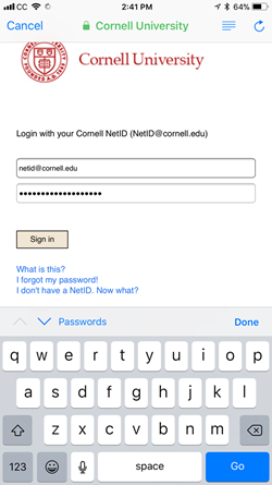 Cornell Email Login