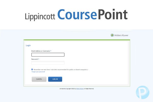 Coursepoint Lippincott Login