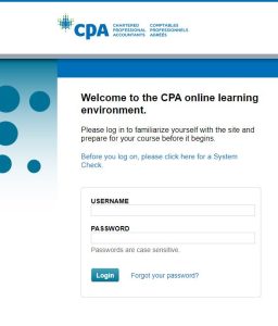 Cpa Ontario D2L Login