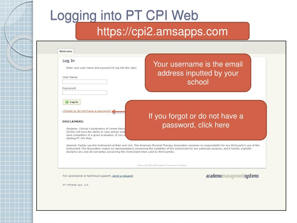 Cpi Pt Login