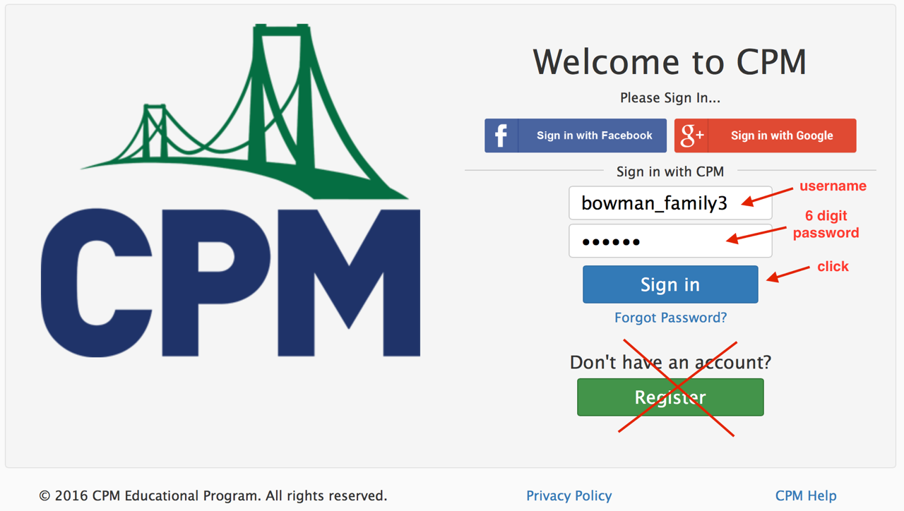 Cpm Ebook Login