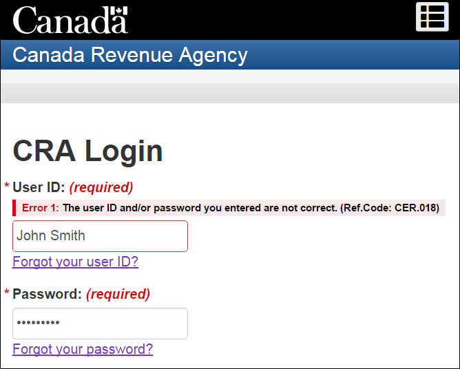 Cra.Gc.Ca Login