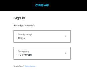 Crave Tv Login