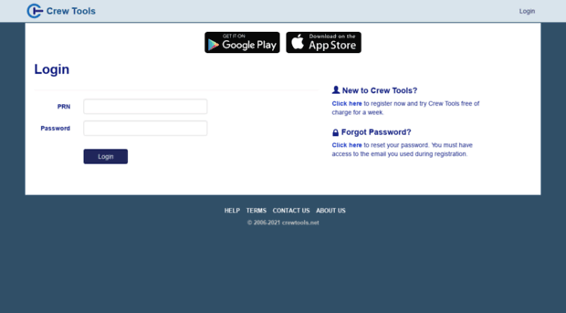 Crew Net Login