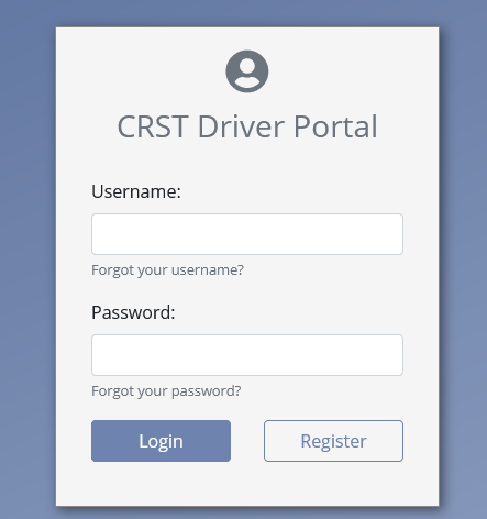 Crst Driver Portal Login