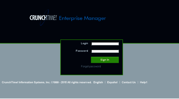 Crunchtime Netchef Login