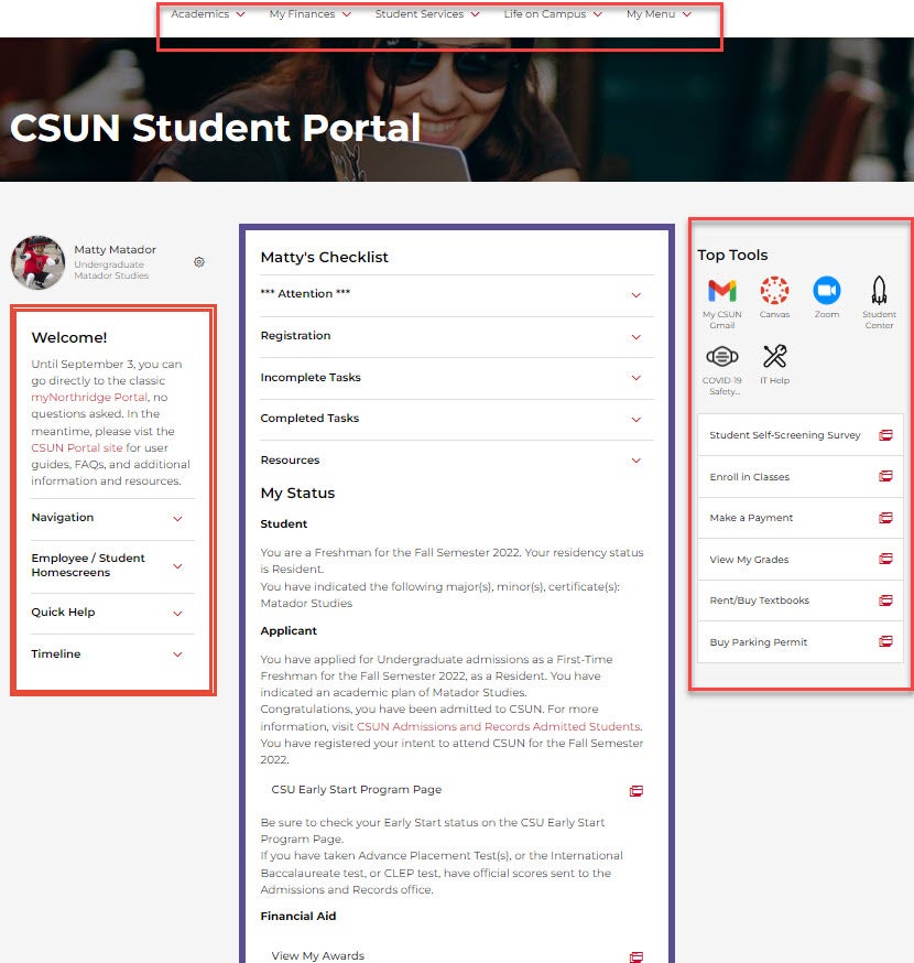 Csun Student Portal Login