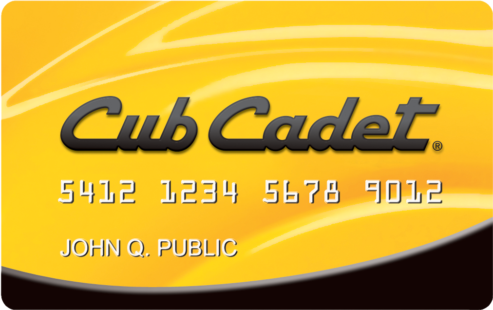 Cub Cadet Financing Login