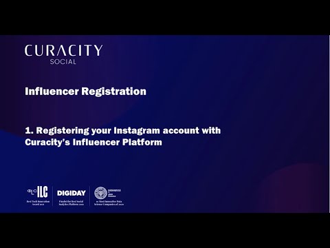 Curacity Influencer Login