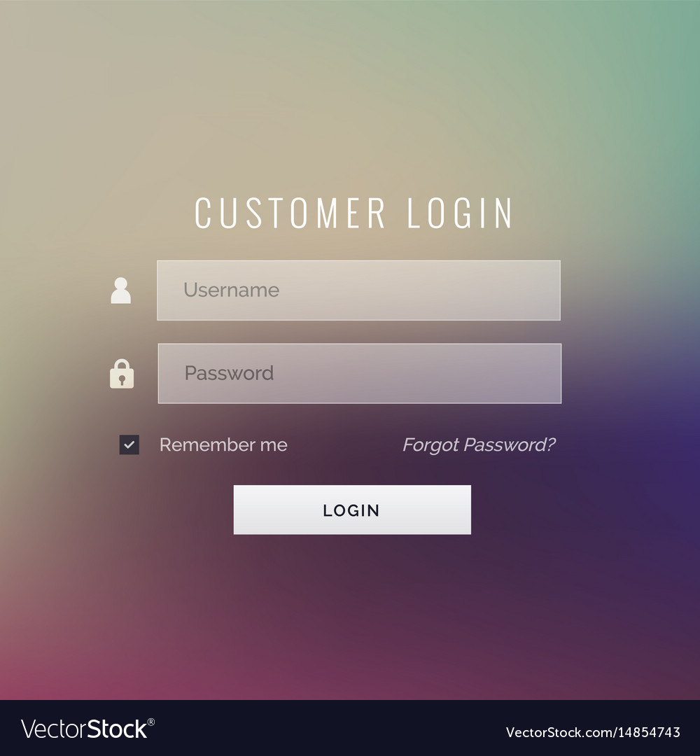 Customer Login Level