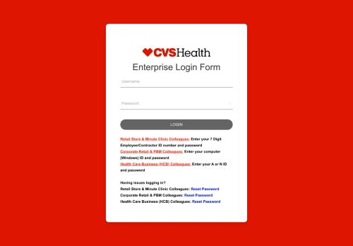 Cvs Workbrain Login