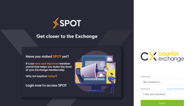 Cx Courier Exchange Login