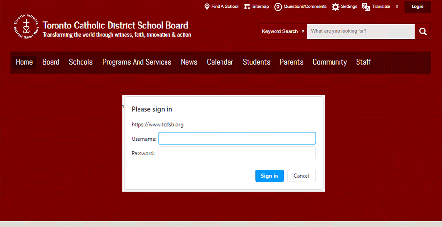 D2L Tcdsb Login