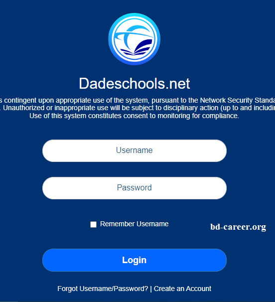 Dadaeschools.Net Login