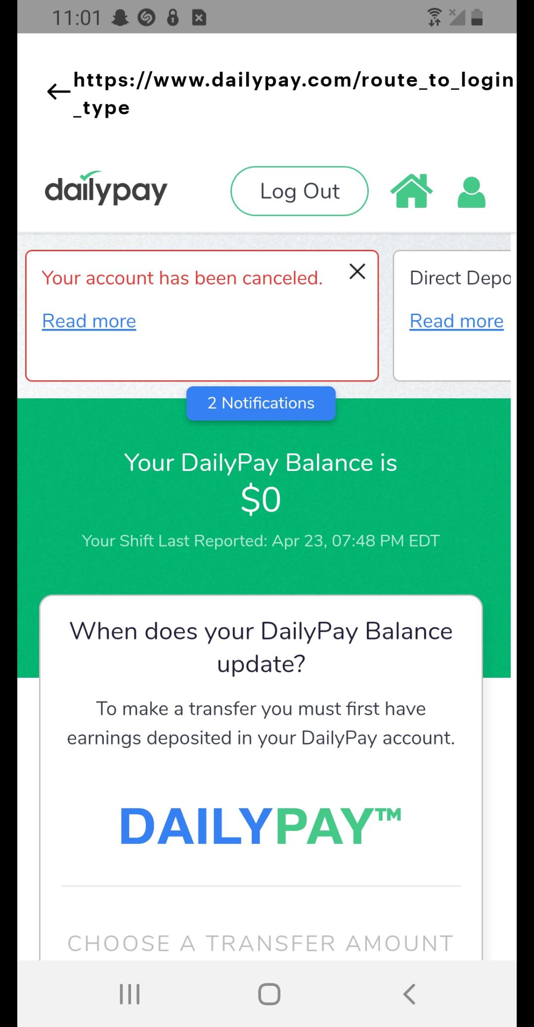 Daily Pay Kroger Login