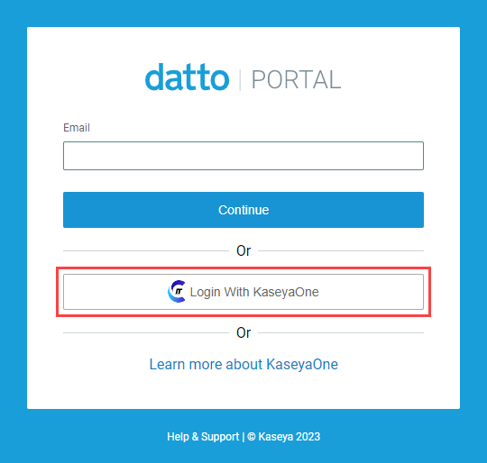 Datto Login