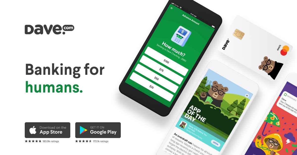 Dave App Login