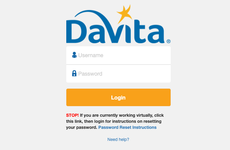 Davita Village Login