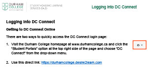 Dc Connect Login