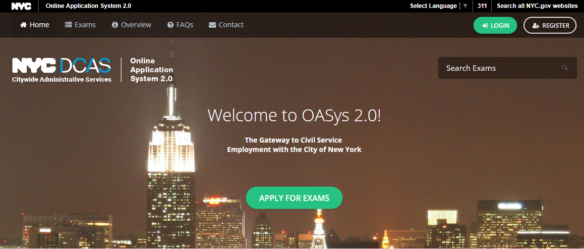 Dcas Oasys Login