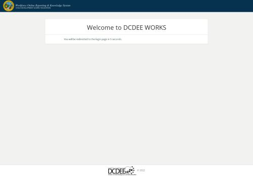 Dcdee Works Login