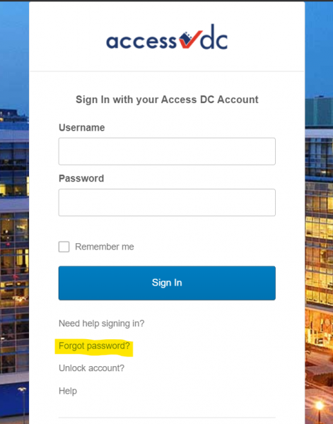 Dcra Access Login