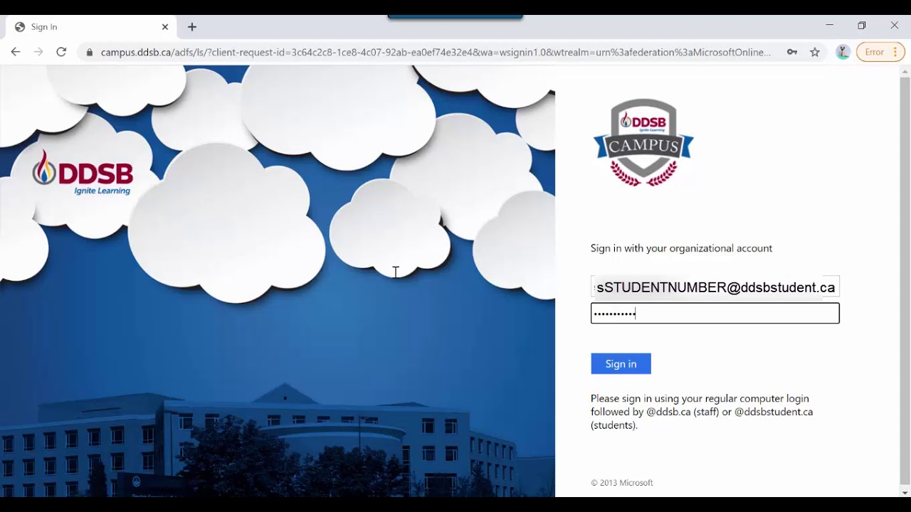 Ddsb Login