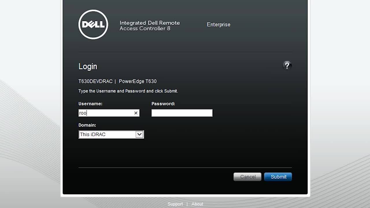 Dell Idrac Default Login