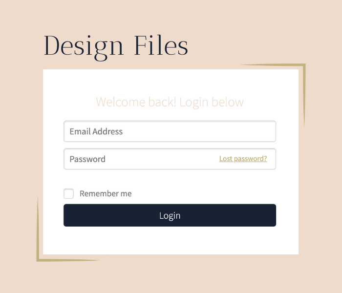 Design Files Login