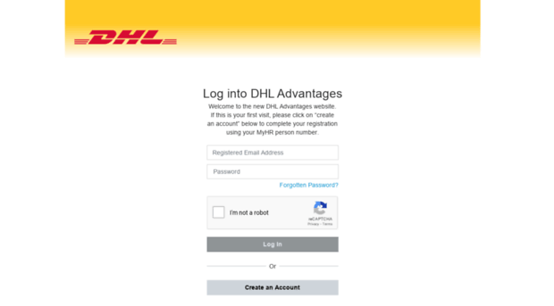 Dhl Advantages Login