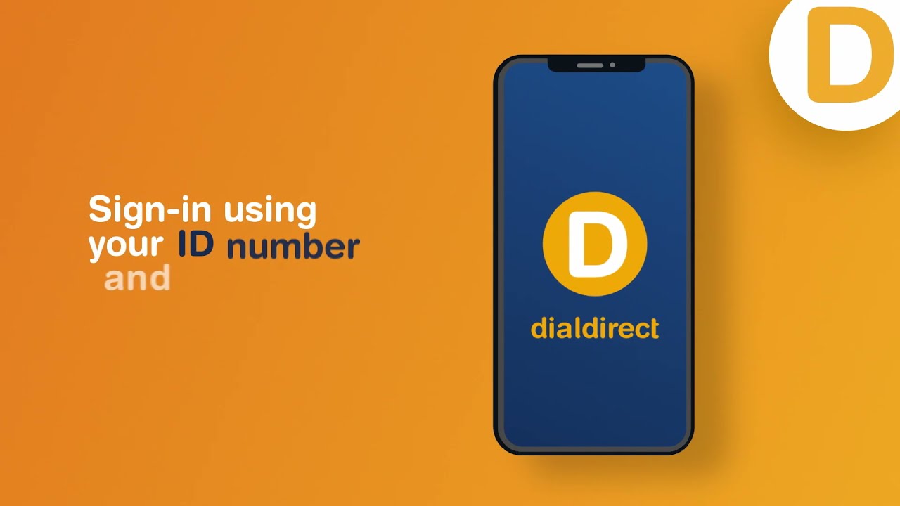 Dialdirect Login